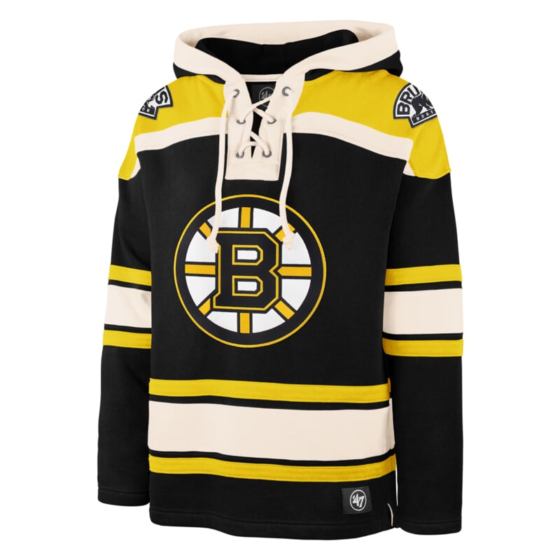 NHL Boston Bruins ’47 Superior Lacer Hood