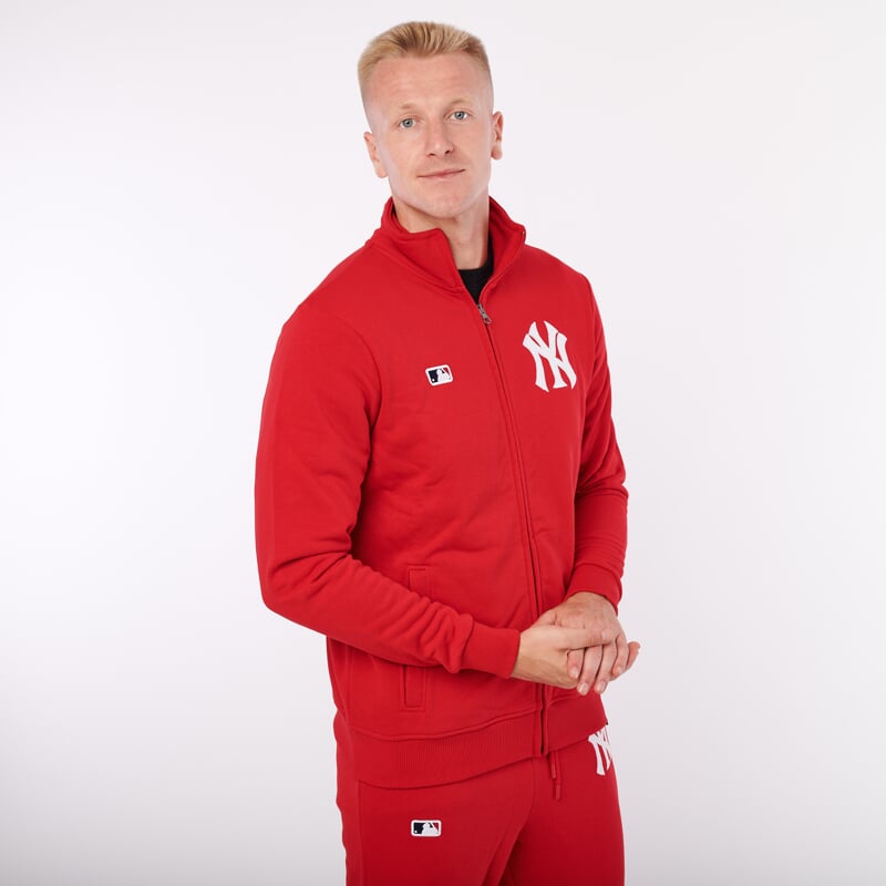 MLB New York Yankees Embroidery ’47 Helix Track Jacket