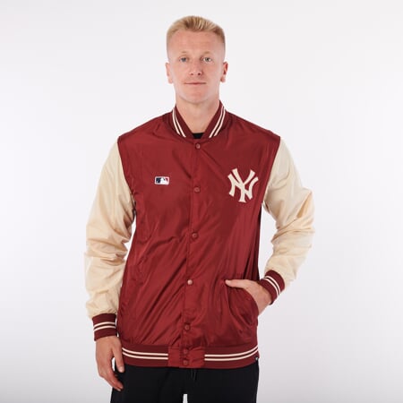 Bunda New Era MLB Cooperstown Varsity Jacket Detroit Tigers Black