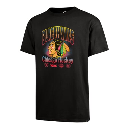 NHL Chicago Blackhawks Graphic ’47 Drop Shoulder Tee