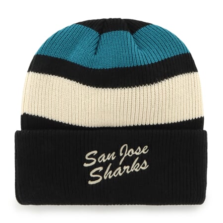 NHL San Jose Sharks Clubhouse Jennings ’47 CUFF KNIT