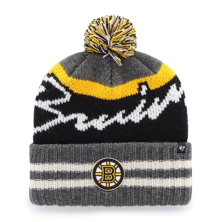 NHL Boston Bruins Hyperbolic ’47 CUFF KNIT